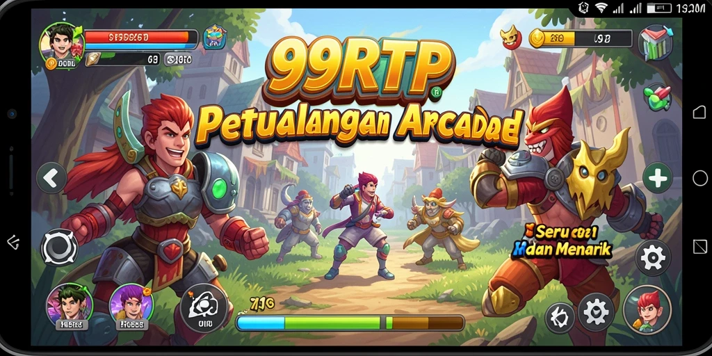 Tampilan utama gameplay 99RTP yang seru dan menantang.