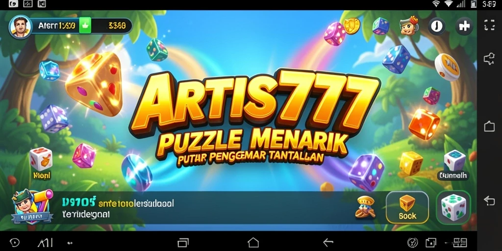 Tampilan gameplay Puzzle yang seru dan menantang.