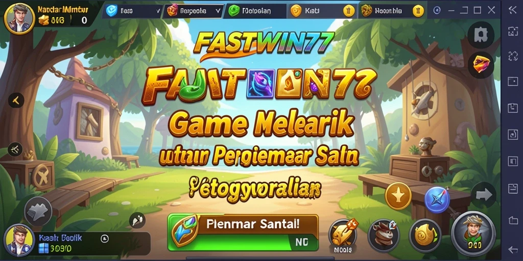 Tangkapan layar utama <strong>FASTWIN77</strong> menampilkan gameplay yang santai dan mengasyikkan.