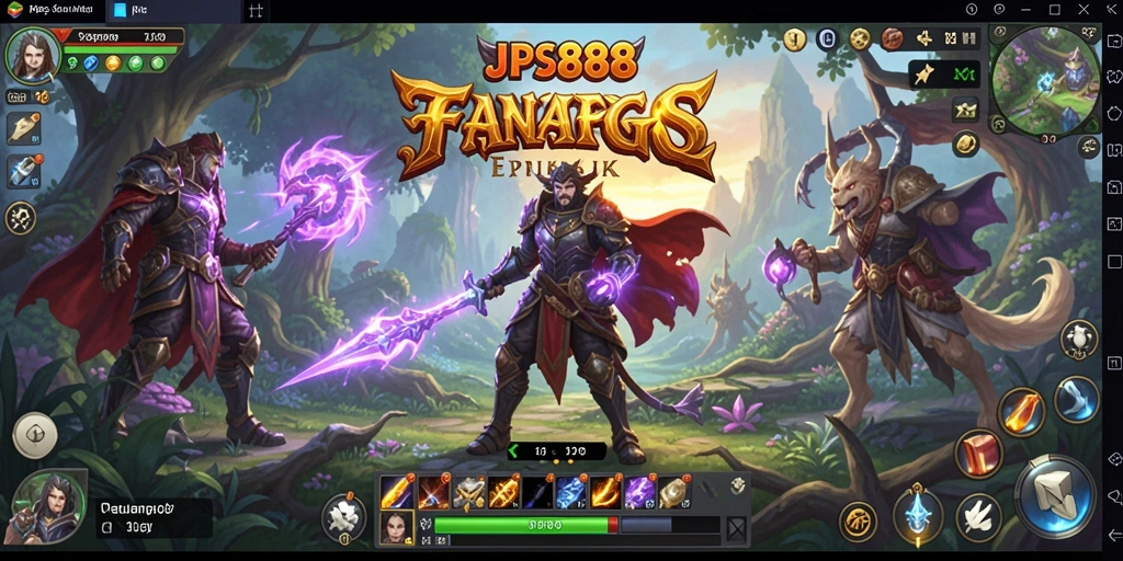 Gameplay seru di JPS888 yang menghadirkan petualangan RPG mendebarkan.