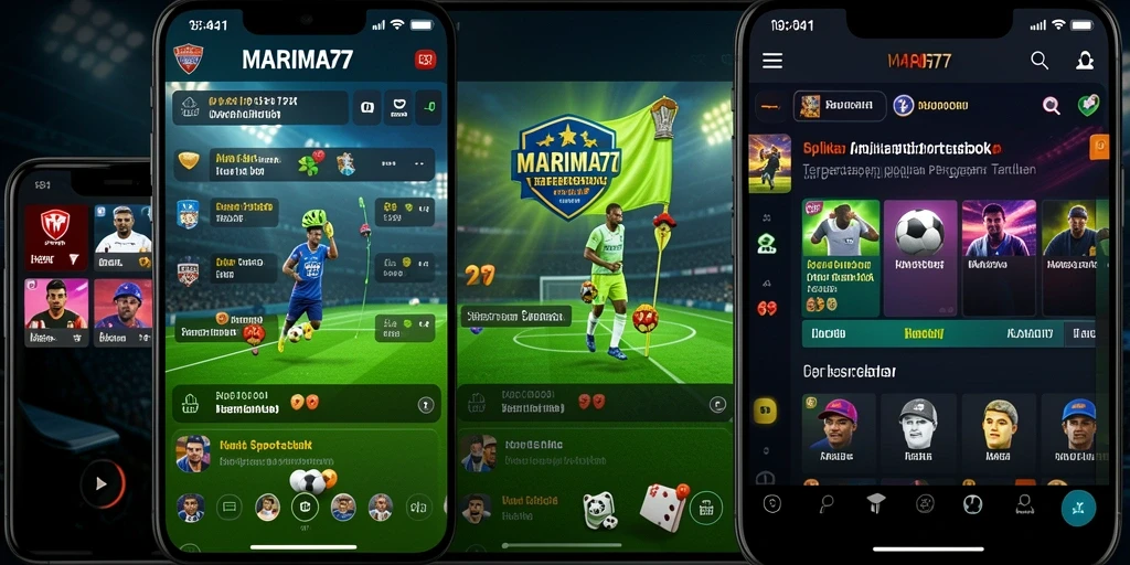Tampilan gameplay MARIMA77 menampilkan taruhan olahraga yang menarik.