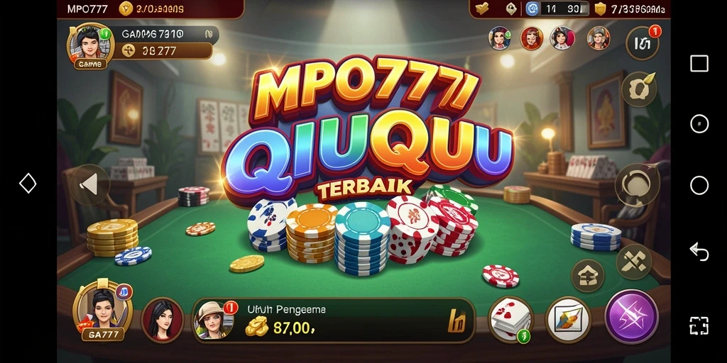 Screenshot MPO777 menampilkan serunya permainan QiuQiu yang penuh strategi.