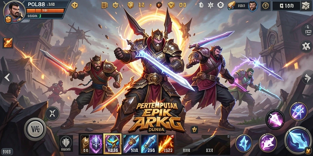 Gameplay POL88 menampilkan pertempuran dinamis dengan karakter yang beragam.
