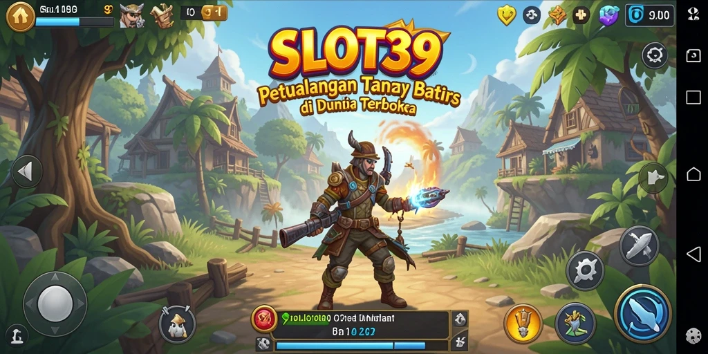 Tampilan gameplay Open World SLOT39 yang menakjubkan dan menantang.